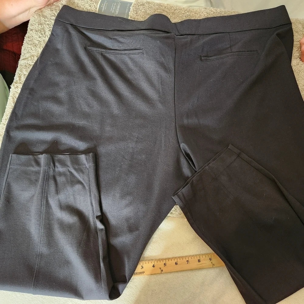 Men's Amazon Essentials 6XL Black Pant